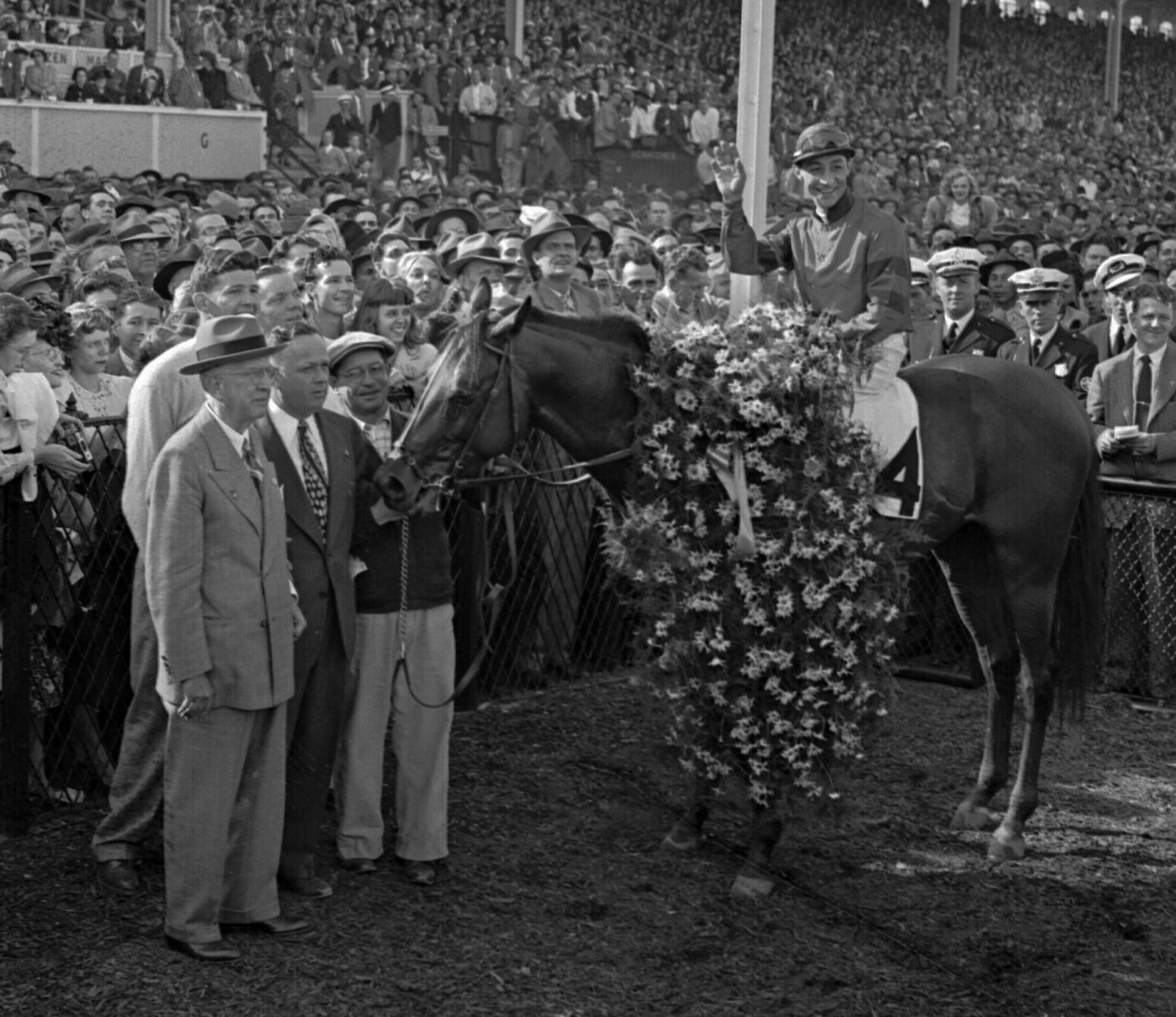 EDDIE ARCARO WARREN WRIGHT JIMMY JONES CITATION